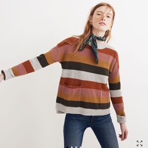 Madewell colorful Striped Sweater